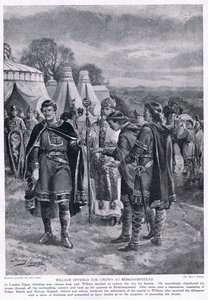 Guillaume offert la couronne à Berkhampstead, années 1920 - Henry A. Payne